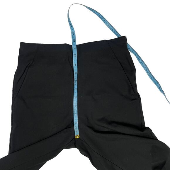 Hue Work Ponte Bermuda Shorts High Rise Long Casual Black Women's Small - Picture 7 of 9